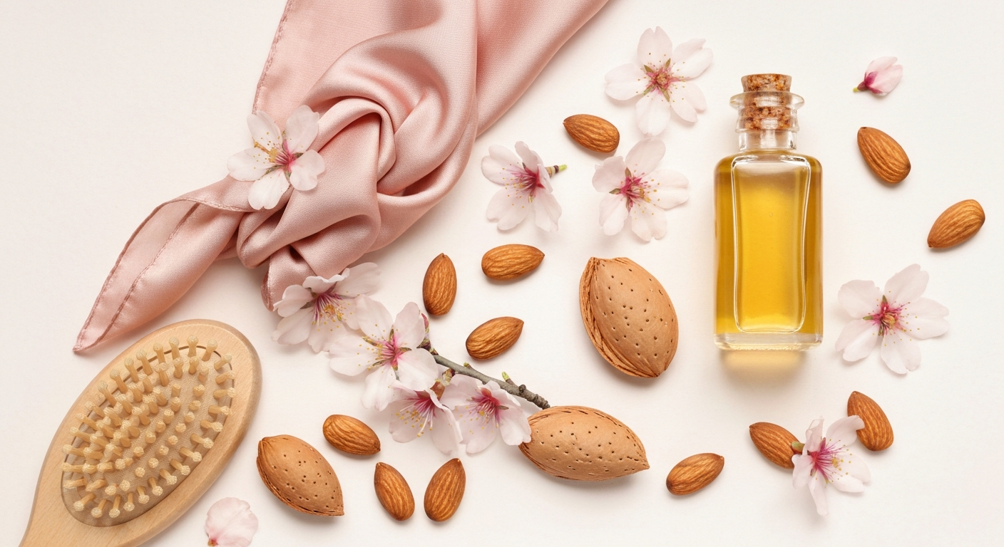 Almond Oil Scalp Massage: A Simple Step-by-Step Routine