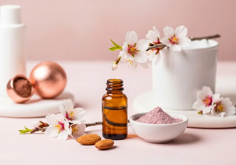 diy almond oil and tea tree acne spot treatment