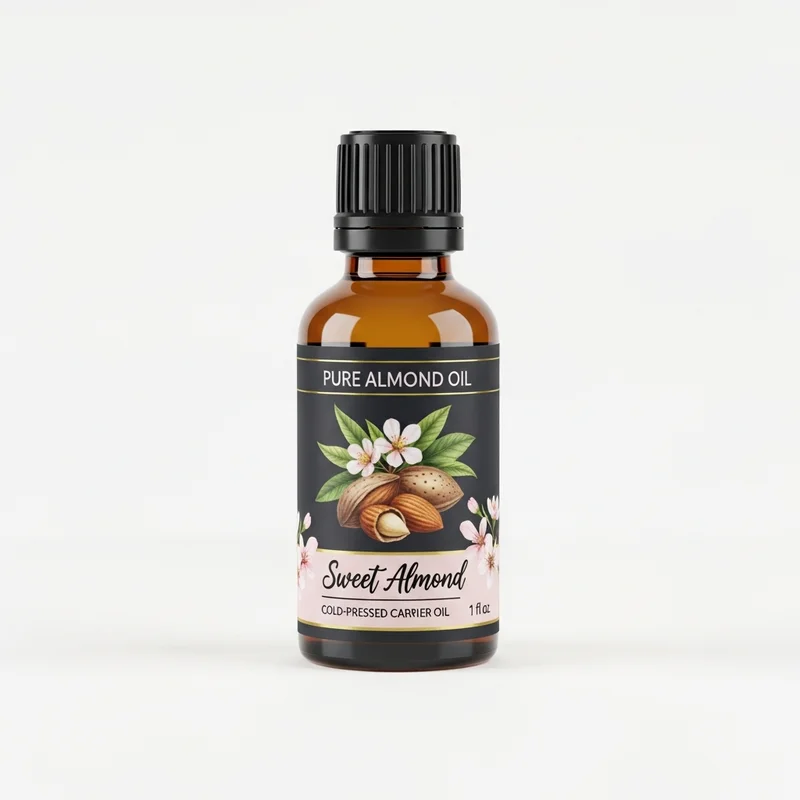 Sweet Almond Oil bottle